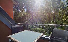 Ferienwohnung am Wald FeWo 04 Balkon, Gartennutzung, Saunanutzung