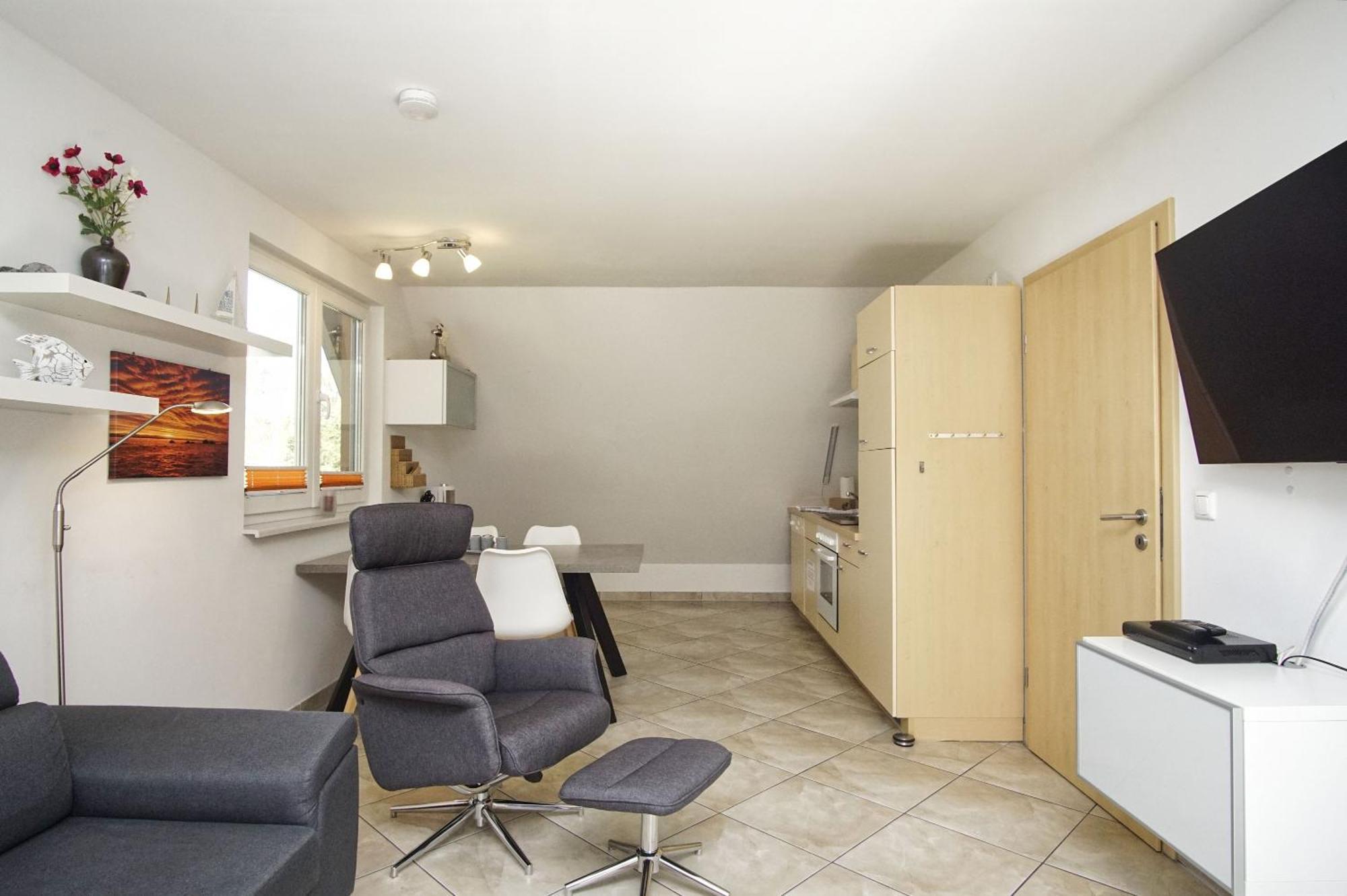 Ferienwohnung am Wald FeWo 04 Balkon, Gartennutzung, Saunanutzung Klein Gelm Exterior foto