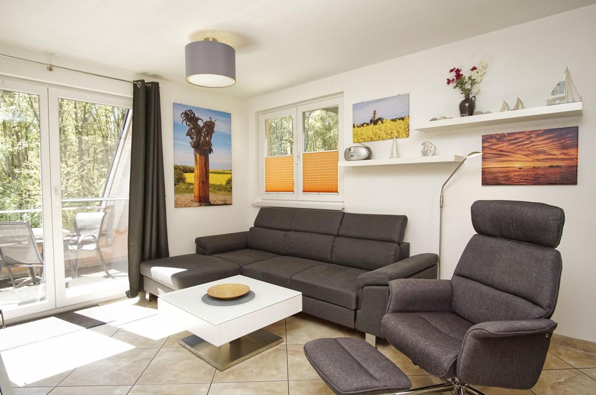 Ferienwohnung am Wald FeWo 04 Balkon, Gartennutzung, Saunanutzung Klein Gelm Exterior foto