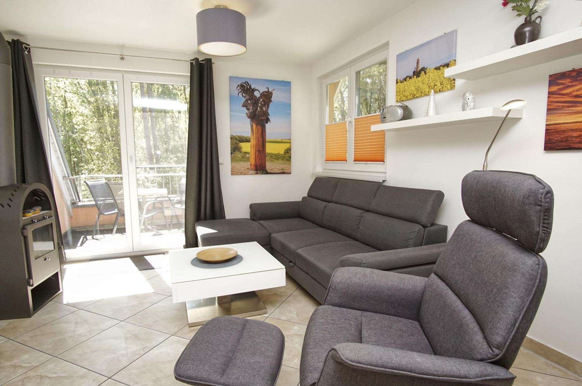 Ferienwohnung am Wald FeWo 04 Balkon, Gartennutzung, Saunanutzung Klein Gelm Exterior foto